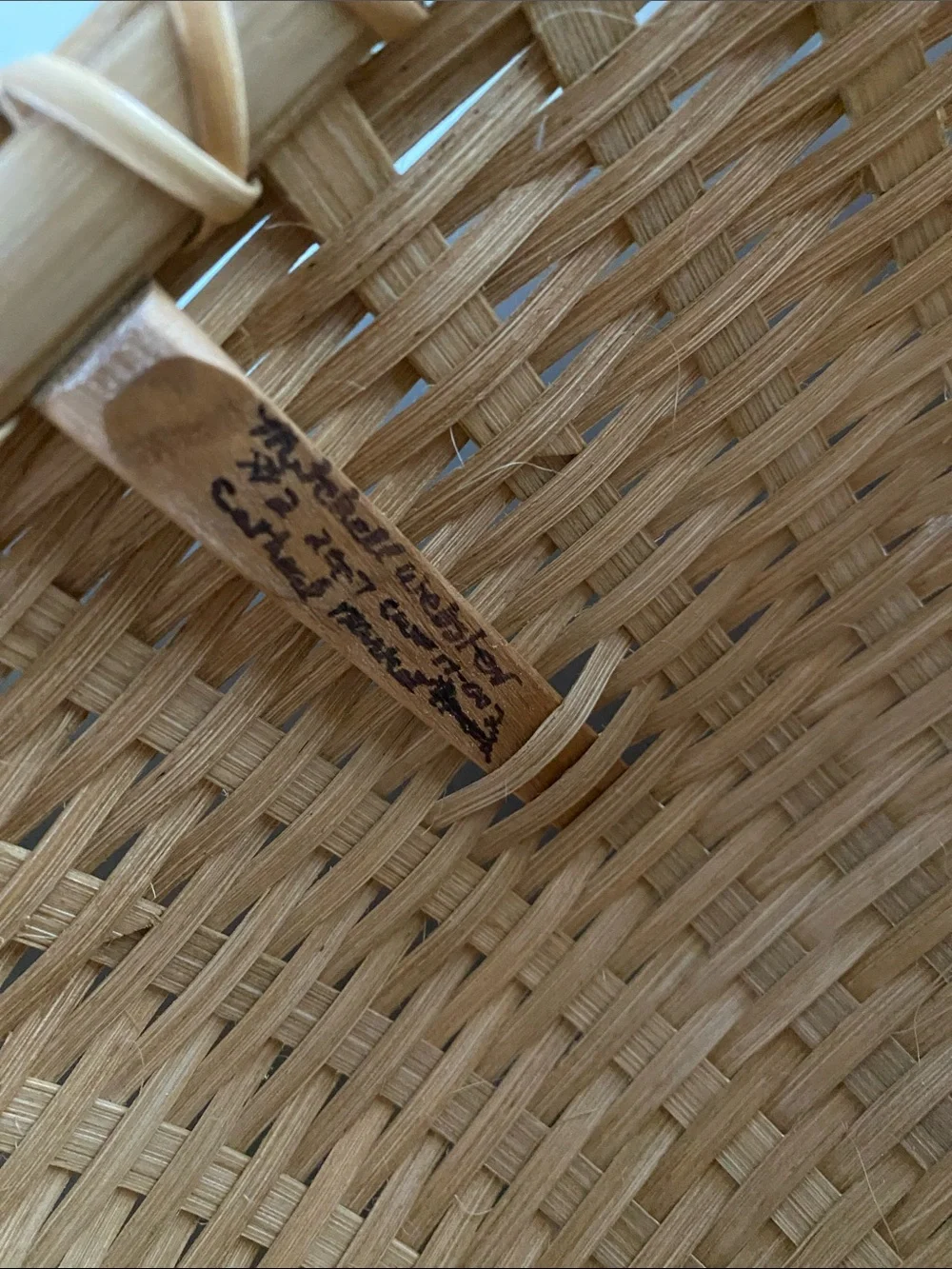 Mitchell Webster Oblong Shaker Cathead Basket